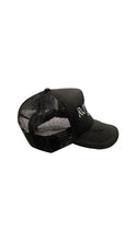 Load image into Gallery viewer, Trucker Hat - RoyaltyByKing &quot;BLACK&quot;