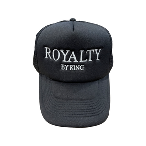 Trucker Hat - RoyaltyByKing "BLACK"