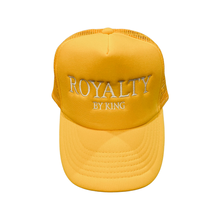 Load image into Gallery viewer, Trucker Hat - RoyaltyByKing &quot;Yellow&quot;