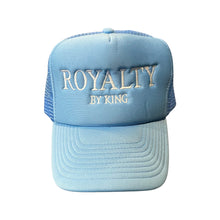 Load image into Gallery viewer, Trucker Hat - RoyaltyByKing &quot;Baby Blue&quot;